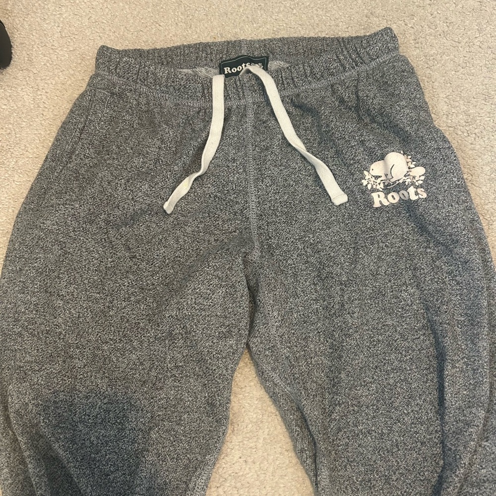 Roots Salt and Pepper Drawstring Sweatpants